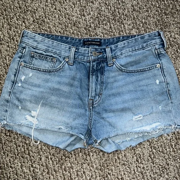 Lucky Brand Mid Rise Shorts - Picture 1 of 8